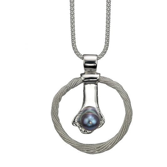 Beneath the Surface Mycelial Pendant
