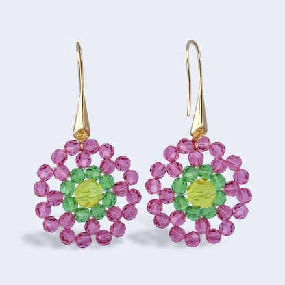 Flower earrings