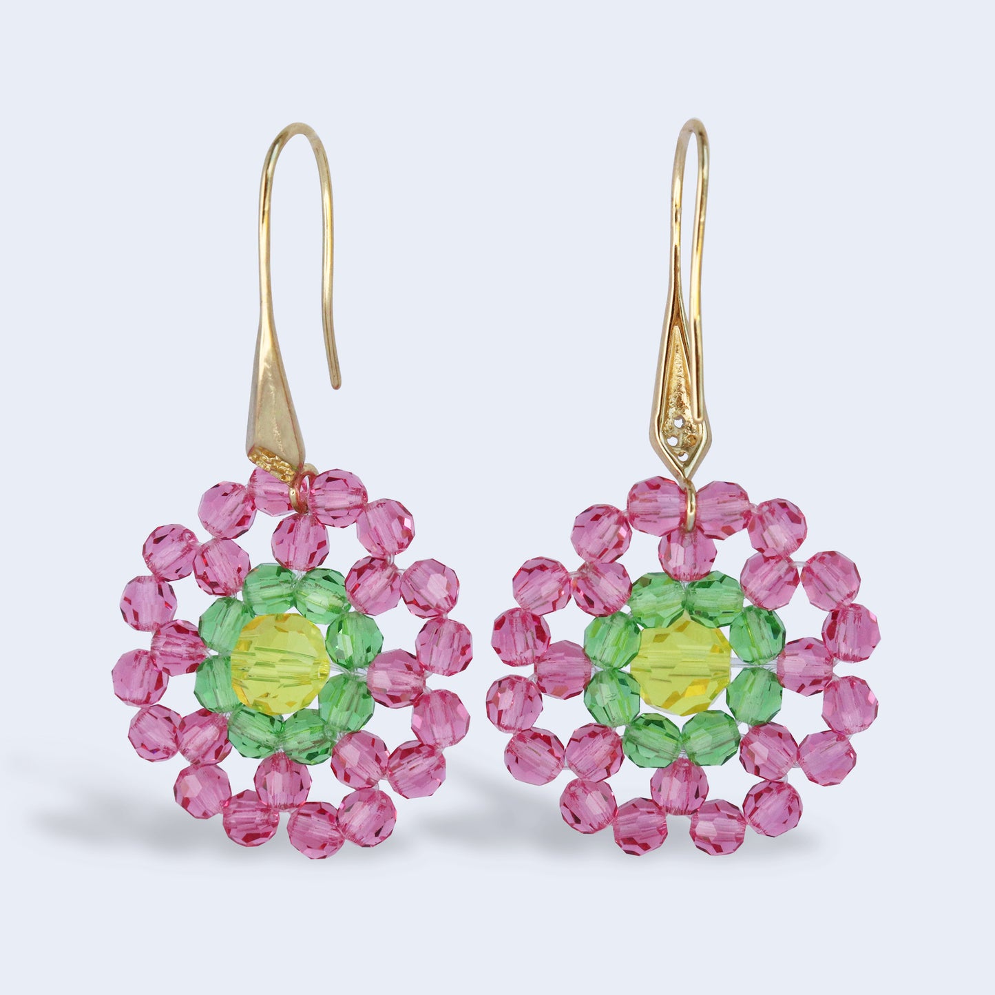 Floral earrings