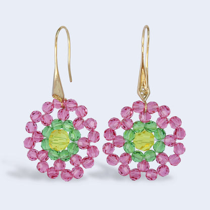 Floral earrings