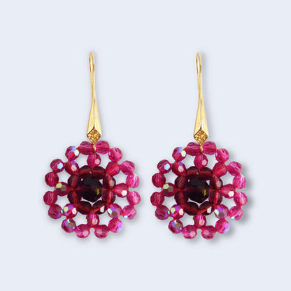 Floral earrings